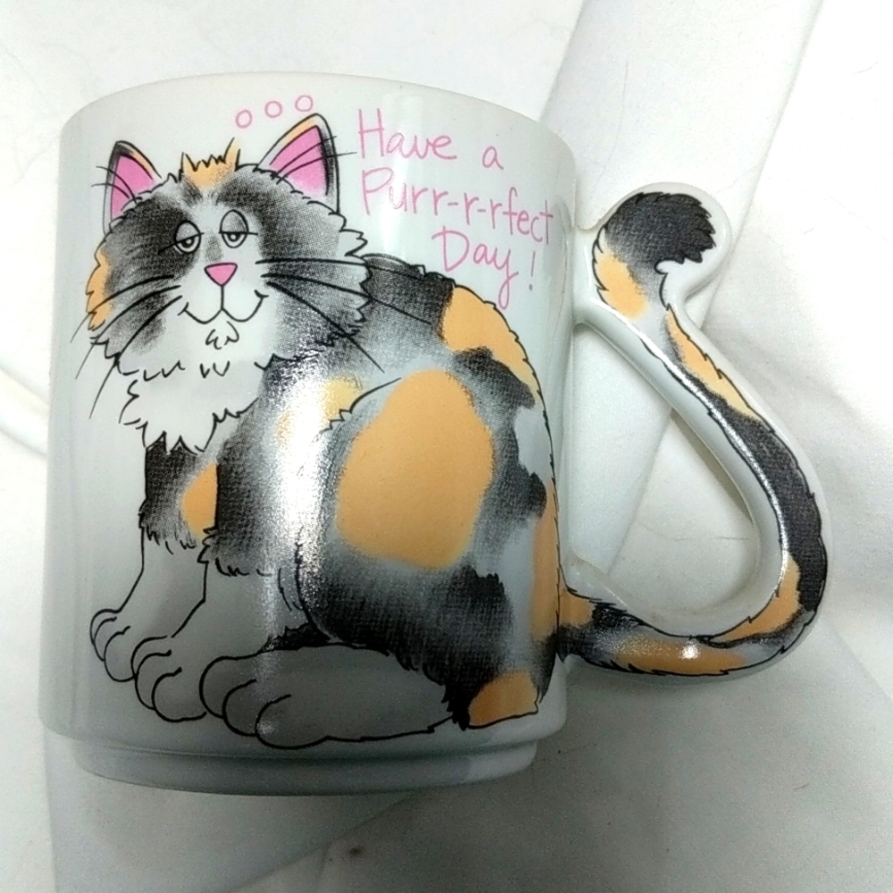 Purrrfect Day Cat Coffee Cup